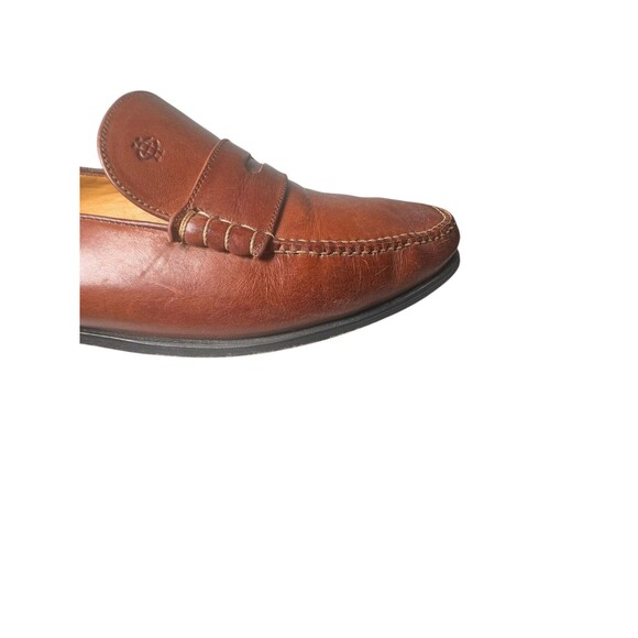 Cole Haan Loafers 10 B Country Hand Sewn Brown Leather SlipOn VTG Made in Brazil main image 12